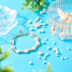 75 шт. 4 вида бусин из натурального культивированного пресноводного жемчуга PEAR-TA0001-21