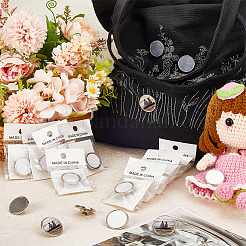 20 комплект сублимационной заготовки для броши-булавки из сплава&nbsp;DIY-SP0003-03B