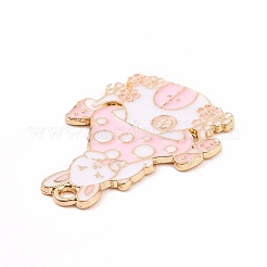 Подвески из эмали и сплава ENAM-M055-03G-01