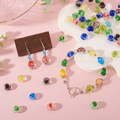 50шт светящиеся бусины лэмпворк ручной работы&nbsp;LAMP-TA0002-13