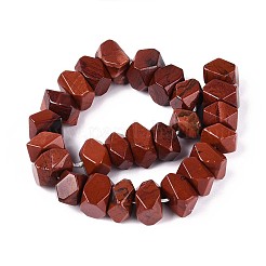 Натуральные красные яшмы бусы пряди G-N327-05-24