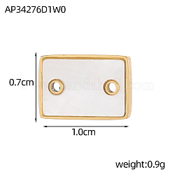 Нержавеющая сталь 304 с подвесками в виде ракушек&nbsp;STAS-OY005-89G