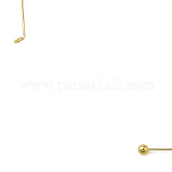 Латуни ожерелье делая NJEW-H081-G