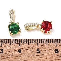 Messing micro pave klare zirkonia anhänger&nbsp;GL-CBAD1D8-05G