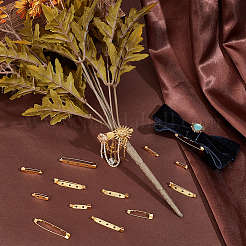 90 шт. 9 стиля железных булавок сзади&nbsp;IFIN-PH0001-38