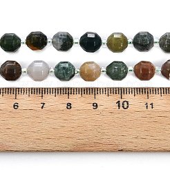 Природного индийского агата бисер нитей G-T131-77A