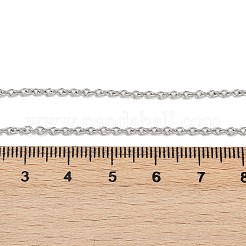 Ожерелья из хирургической нержавеющей стали 316 с цепочкой из троса X-NJEW-JN01047-03