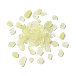 Natürliche neue Jade Perlen, kein Loch / ungekratzt, Nuggets, 8~15.5x7.5~10x2.5~5 mm, ca. 630 Stk. / 500 g