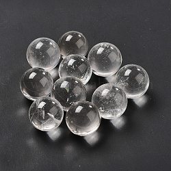 Natürlichem Quarz-Kristall-Perlen, kein Loch / ungekratzt, Runde, 15.5~20 mm