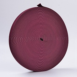 Farbiges flaches elastisches Gummiband, Gurtzeug Nähzubehör, indian red, 25 mm, ca. 43.74 Yard (40m)/Rolle