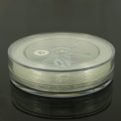 Elastische Kordel Kristallschnur Kristall Faden, Transparent, 0.5 mm, ca. 109.36 Yard (100m)/Rolle