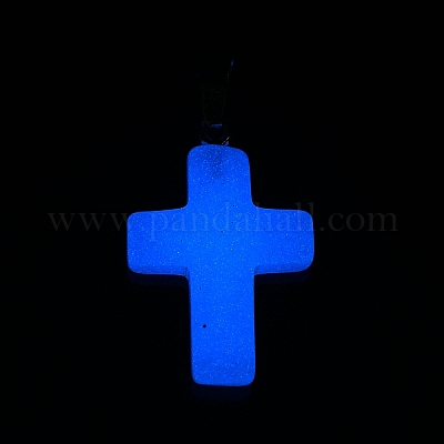 Подвески из синтетического светящегося камня G-H308-06P-09-1