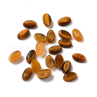 Природных тигровый глаз кабошонов G-F772-01A-10-1