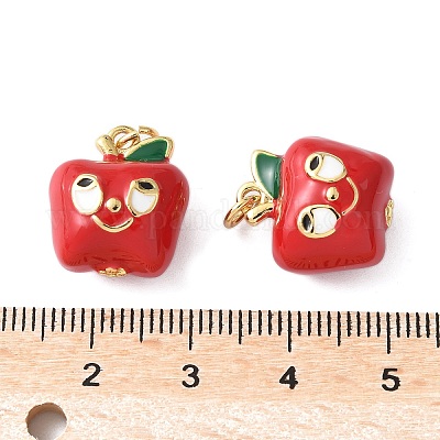 Латунь эмаль подвески KK-A252-15G-1