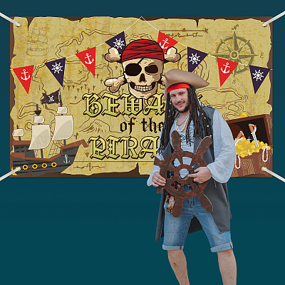 Pirates Party Photo Props Decorations - INSTANT DOWNLOAD