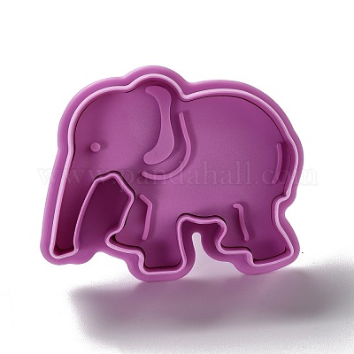 Пластиковые формочки для печенья с изображением животных DIY-K056-13-1