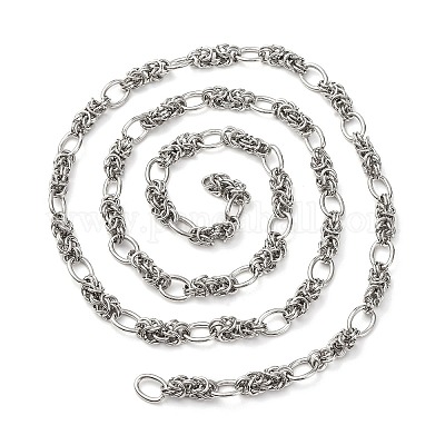 Узел из нержавеющей стали 304 с овальными звеньями цепи CHS-S012-06P-1