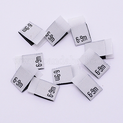 Размер этикеток на одежду для новорожденных FIND-WH0062-13A-1