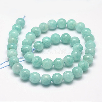 Естественно амазонит шарик нити G-P204-02-10mm-1