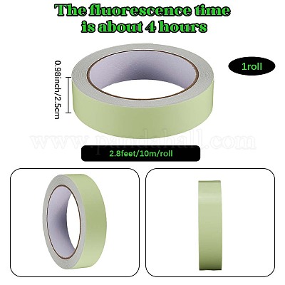 10м светящаяся клейкая лента для животных для сцены AJEW-SP0002-35A-01-1