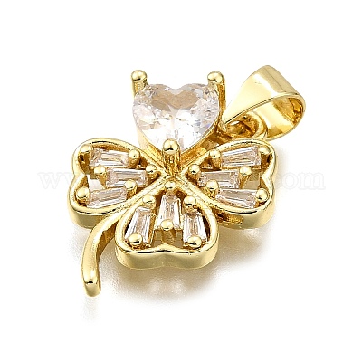 Стойки обшивки латунь микро проложить Циркон подвеску KK-K401-83G-1