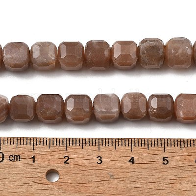 Натуральный Sunstone бисер пряди&nbsp;G-C267-A08-1