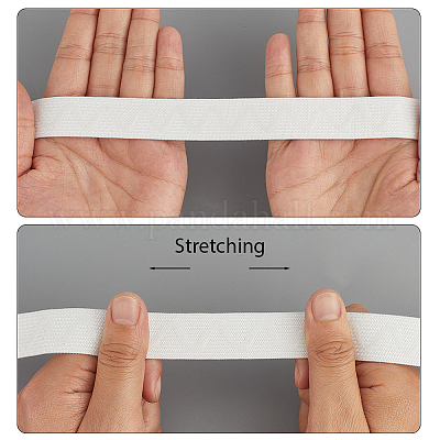 5м полиэстеровые нескользящие силиконовые эластичные захваты для шитья одежды SRIB-GF0001-50A-02-1