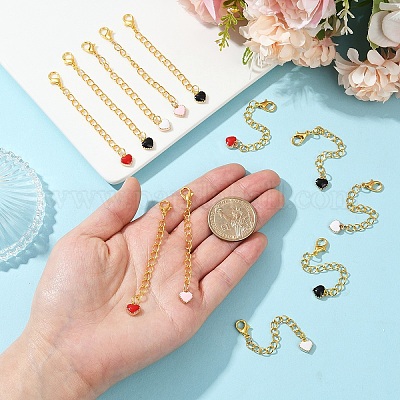 20 шт. подвеска из эмалевого сплава 4 цветов HJEW-YW00070-1