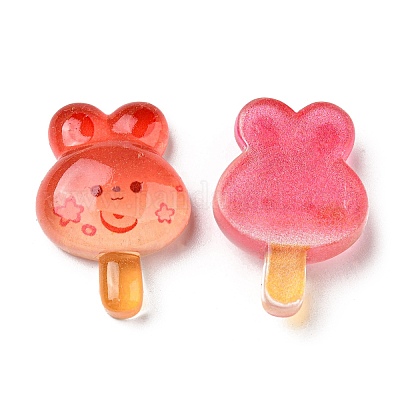 Светящиеся кабошонов смолы CRES-M020-04-1