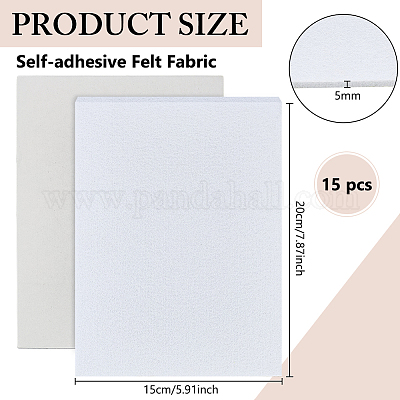 Selbstklebendes Filzgewebe&nbsp;DIY-WH0740-93B-1