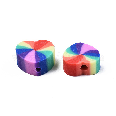 Бусины из полимерной глины  CLAY-N011-58-01-1