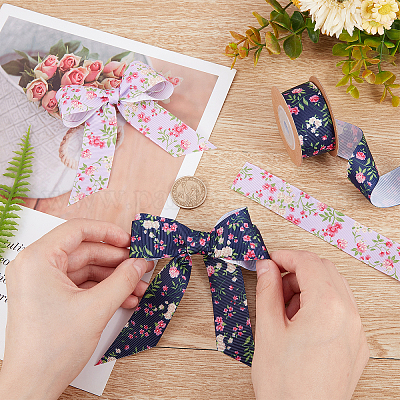 2 рулон 2-х цветной полиэфирной ленты SRIB-GF0001-19-1