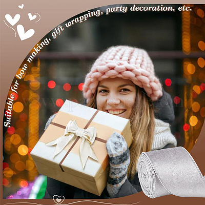 10 ярд односторонней бархатной ленты OCOR-WH0093-12A-1