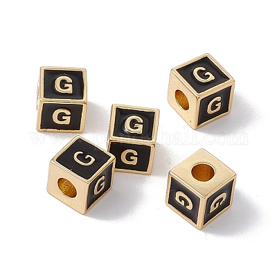 Стойки покрытие латунь эмаль бисер KK-B060-04G-01G-1