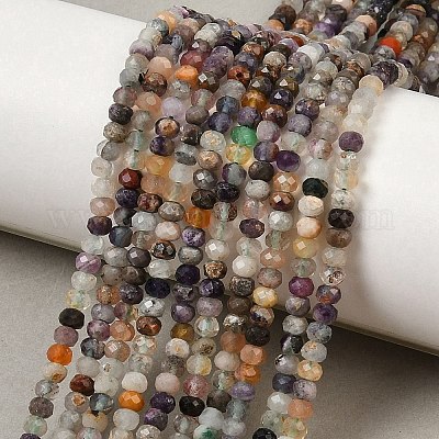 Natürlichen Fluorit Perlen Stränge&nbsp;G-D347-B07-1