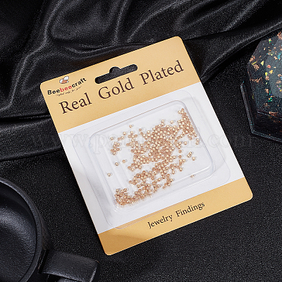 300 шт. Латунные бусины KK-BBC0011-90-1