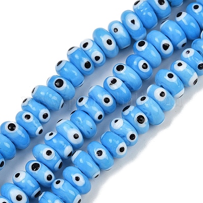 Ручной сглаза бусины бисер нитей&nbsp;LAMP-A007-02B-03-1