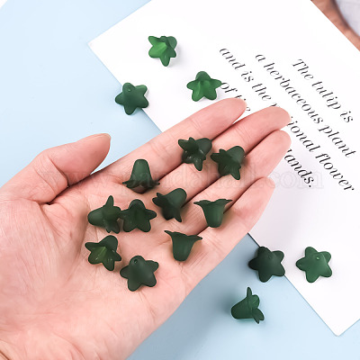 Прозрачные акриловые бусины PLF018-09-1