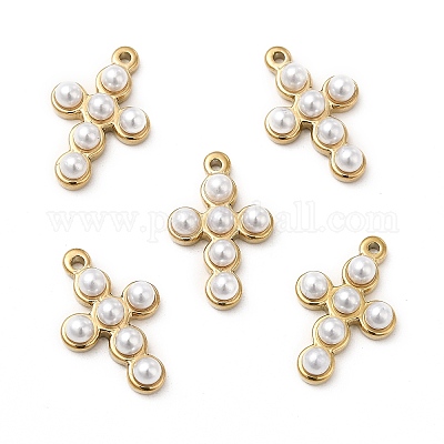 Абс пластмассовые жемчужные подвески STAS-J401-VC999-1