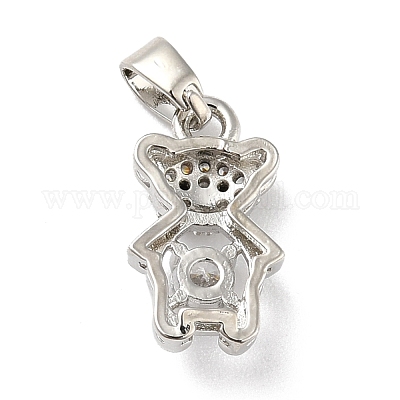 Стойки обшивки латунь микро проложить Циркон подвеску ZIRC-F128-04P-1