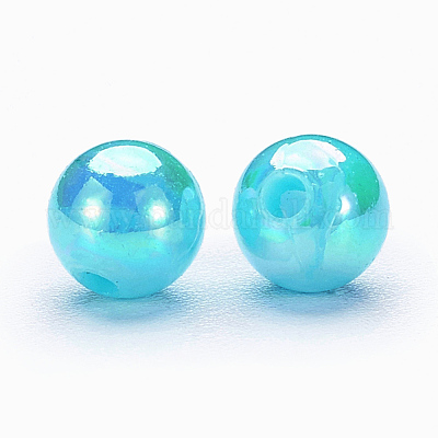 Бусины из экологически чистого полистирола и акрила PL425-C10-1