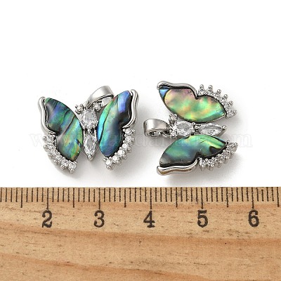 Латунные подвески с фианитами KK-R210-12P-02-1