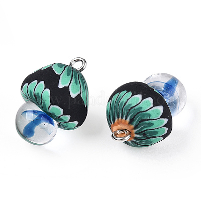 Полимерной глины ручной работы подвески CLAY-N010-065-C01-1