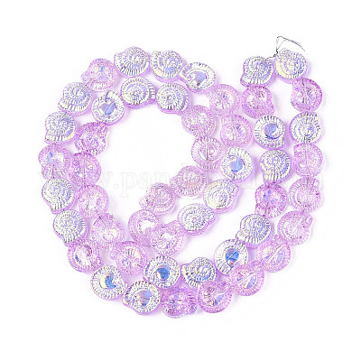 Гальванизируйте прозрачное стекло бисер нитей EGLA-S190-05G-1