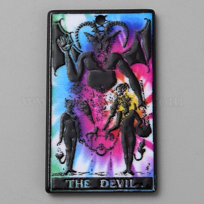 Печатные акриловые подвески OACR-WH0036-23H-1