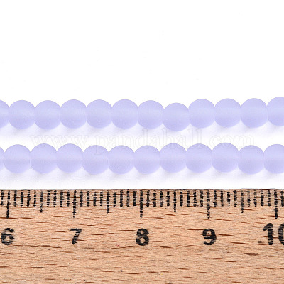 Прозрачные стеклянные бусины GLAA-T032-T4mm-MD01-1