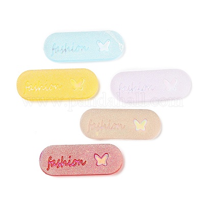 Кабошоны из полупрозрачной смолы CRES-Z001-10-1