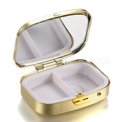 2 железная таблетница с отделением CON-H013-02G-1