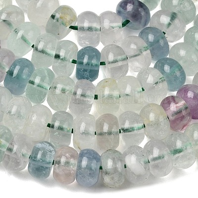 Природного флюорита бисер нитей&nbsp;G-A280-A35-02-1