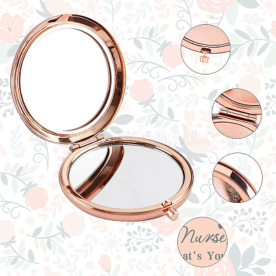 Specchio da viaggio ricaricabile Rose Gold